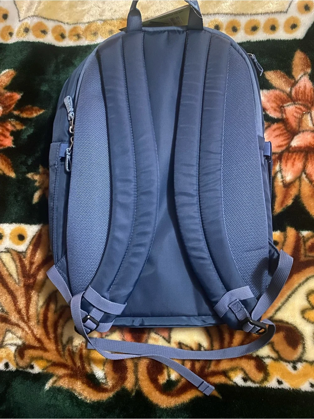 all in motion Blue Everyday Backpack with Subtle Logo